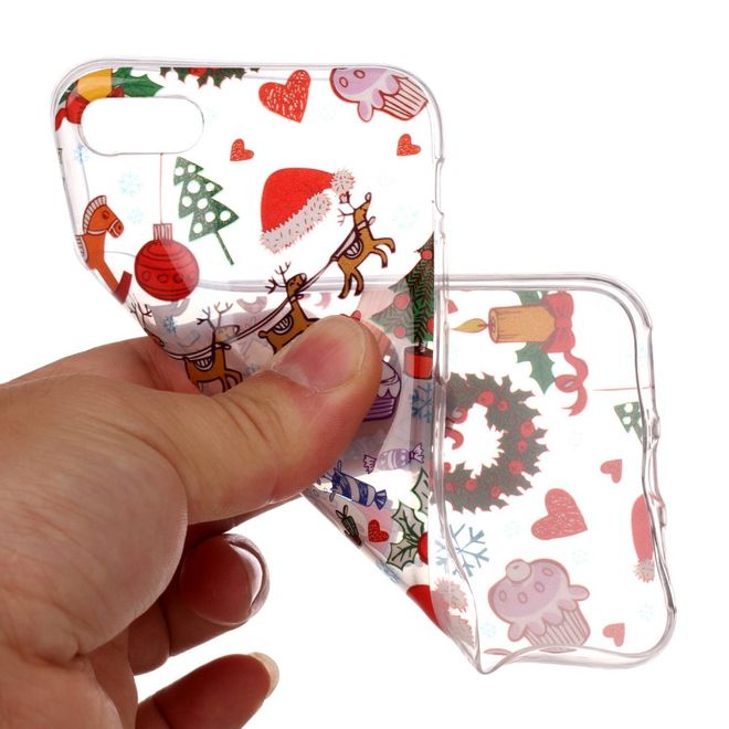Coque pour iPhone SE / 8 / 7 - Coque en plastique - Motifs de Noël variés