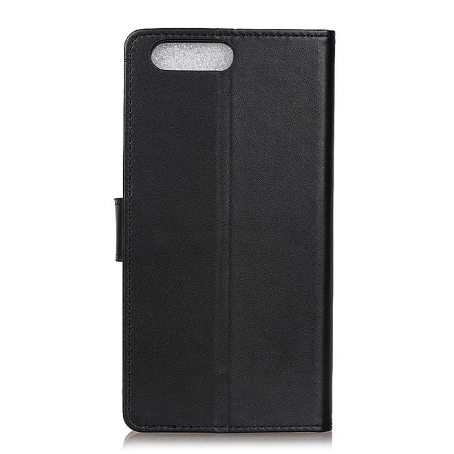 OnePlus 5 Handyhülle - Magnetisches Case aus Leder - mit Standfunktion - schwarz