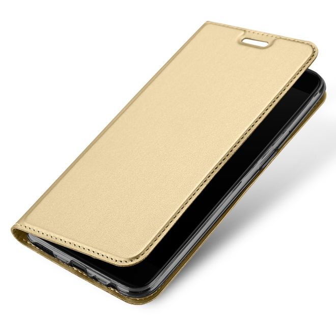 Dux Ducis - OnePlus 5 Hülle - Handy Bookcover - Skin Pro Series - gold