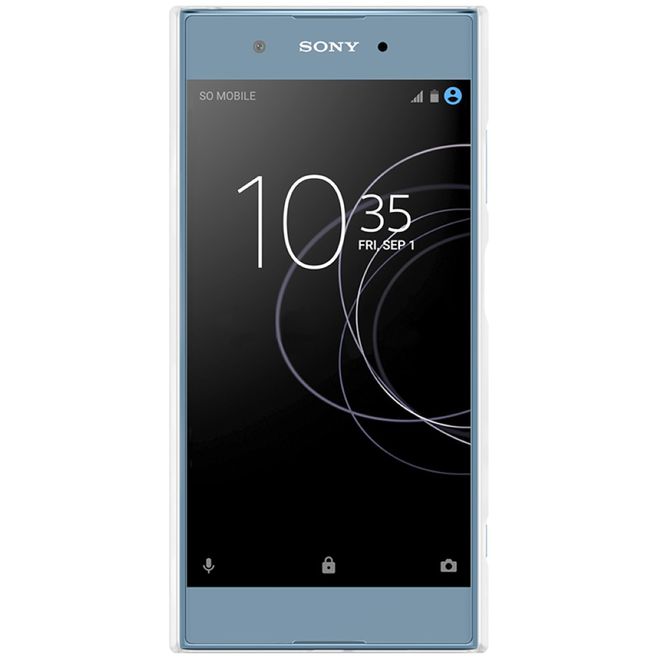 Nillkin - Sony Xperia XA1 Plus Hülle - Plastik Case - Super Frosted Shield Series - weiss