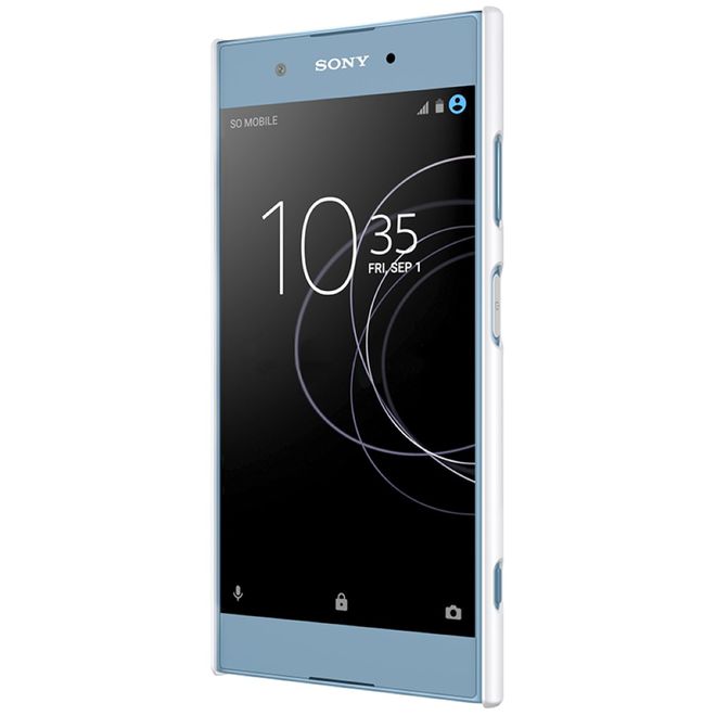 Nillkin - Sony Xperia XA1 Plus Hülle - Plastik Case - Super Frosted Shield Series - weiss
