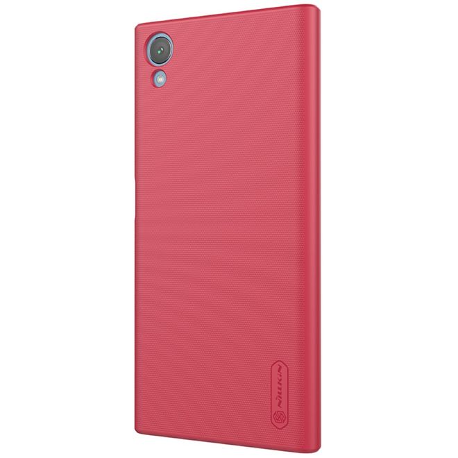 Nillkin - Sony Xperia XA1 Plus Hülle - Plastik Case - Super Frosted Shield Series - rot