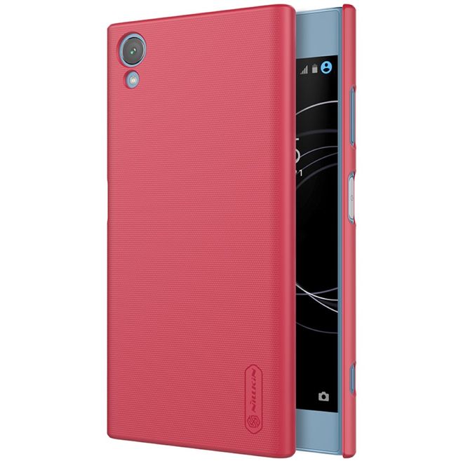 Nillkin - Sony Xperia XA1 Plus Hülle - Plastik Case - Super Frosted Shield Series - rot