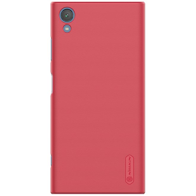 Nillkin - Sony Xperia XA1 Plus Hülle - Plastik Case - Super Frosted Shield Series - rot