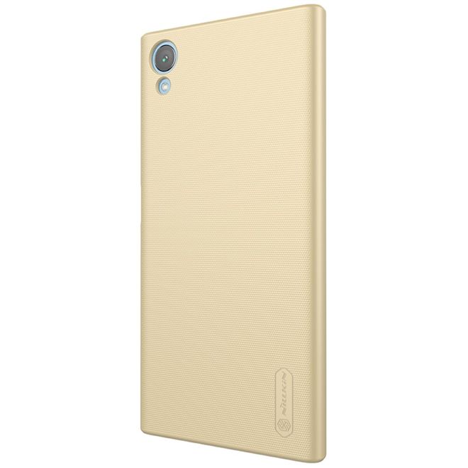 Nillkin - Sony Xperia XA1 Plus Hülle - Plastik Case - Super Frosted Shield Series - gold