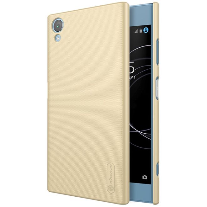 Nillkin - Sony Xperia XA1 Plus Hülle - Plastik Case - Super Frosted Shield Series - gold