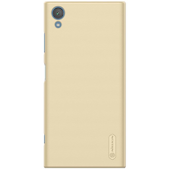 Nillkin - Sony Xperia XA1 Plus Hülle - Plastik Case - Super Frosted Shield Series - gold