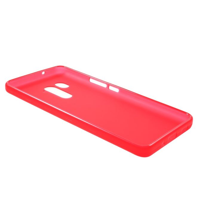 HTC U11 Plus Handy Hülle - TPU Softcase - matt - rot