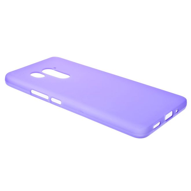 HTC U11 Plus Handy Hülle - TPU Softcase - matt - purpur