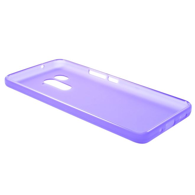 HTC U11 Plus Handy Hülle - TPU Softcase - matt - purpur