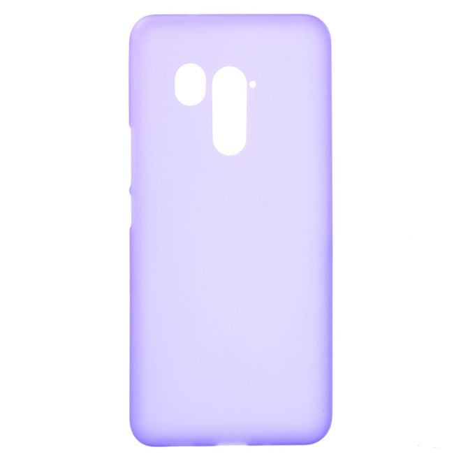 HTC U11 Plus Handy Hülle - TPU Softcase - matt - purpur