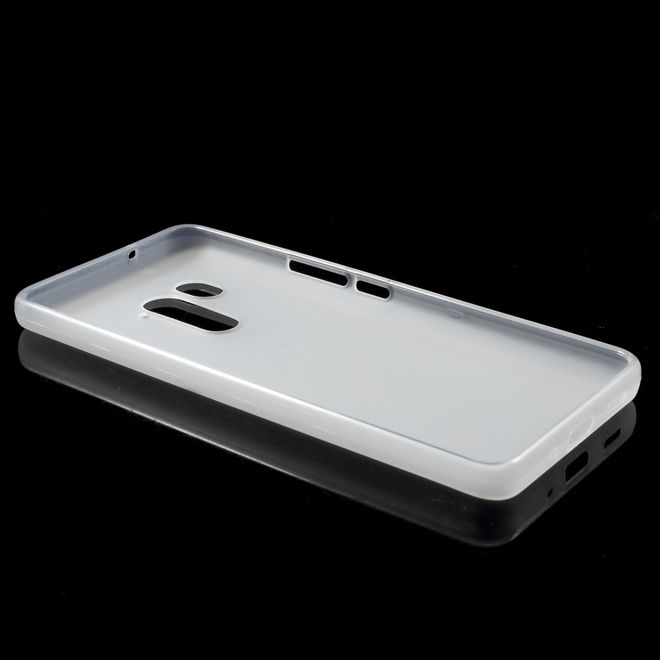 HTC U11 Plus Handy Hülle - TPU Softcase - matt - weiss