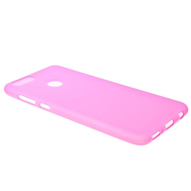 Huawei Honor 7X Handyhülle - SoftTPU Softcase - matt - rosa