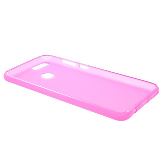Huawei Honor 7X Handyhülle - SoftTPU Softcase - matt - rosa