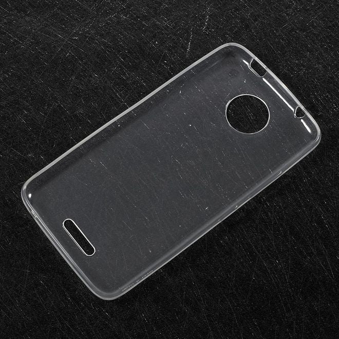 Motorola Moto C Plus Handy Hülle - TPU Softcase - ultradünn - transparent