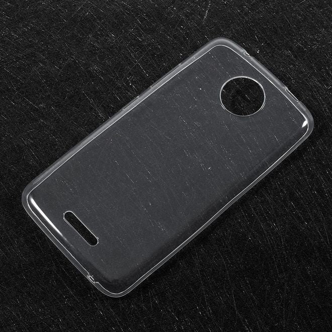 Motorola Moto C Plus Handy Hülle - TPU Softcase - ultradünn - transparent