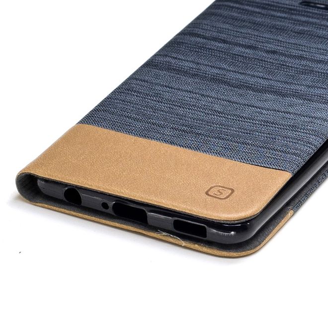Asus Zenfone AR ZS571KL Handy Case - Bookcover - zweifarbig - dunkelgrau