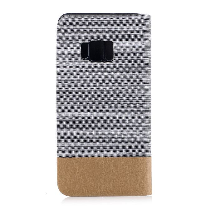 Asus Zenfone AR ZS571KL Handy Case - Bookcover - zweifarbig - hellgrau
