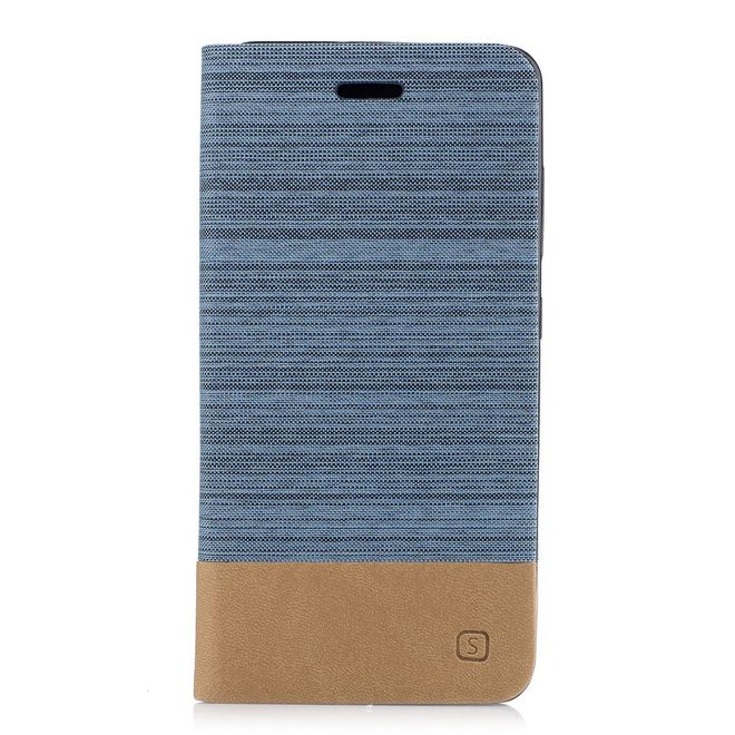 Asus Zenfone AR ZS571KL Handy Case - Bookcover - zweifarbig - hellblau