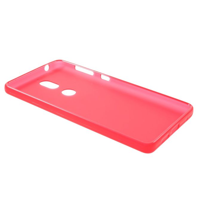 Nokia 7 Handyhülle - SoftTPU Softcase - matt - rot