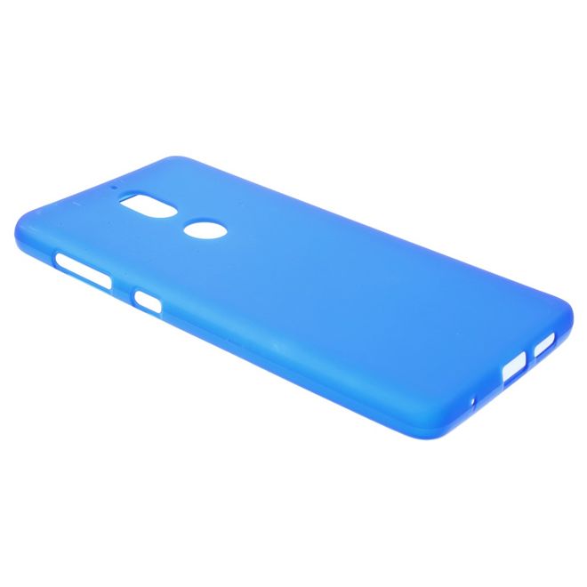 Nokia 7 Handyhülle - SoftTPU Softcase - matt - blau