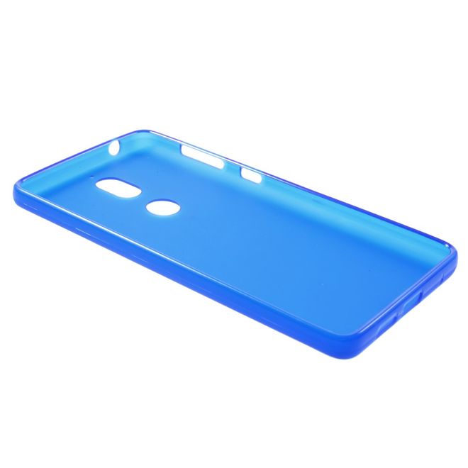 Nokia 7 Handyhülle - SoftTPU Softcase - matt - blau
