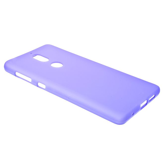Nokia 7 Handyhülle - SoftTPU Softcase - matt - purpur