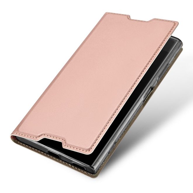 Dux Ducis - Sony Xperia XA1 Plus Hülle - Handy Bookcover - Skin Pro Series - rosegold