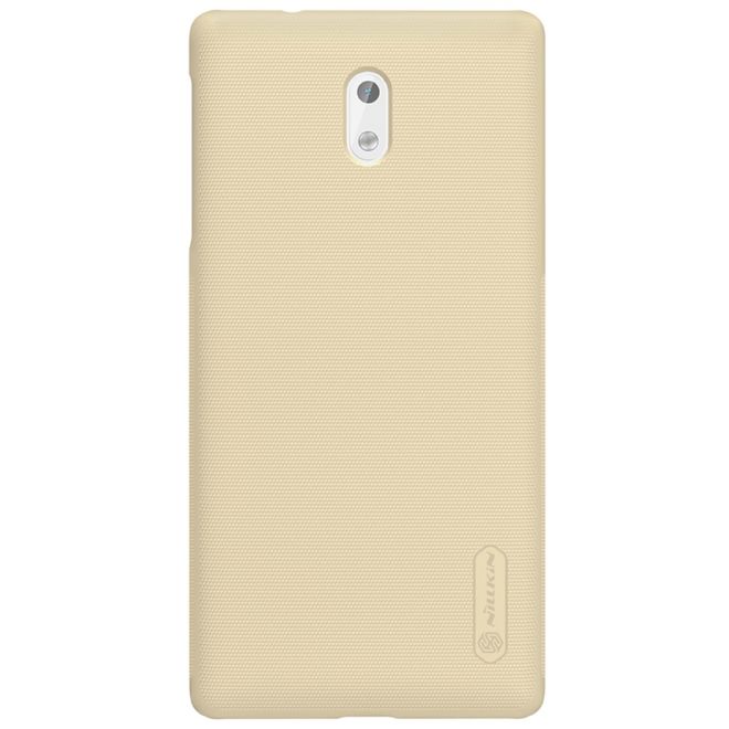 Nillkin - Nokia 3 Hülle - Plastik Case - Super Frosted Shield Series - gold