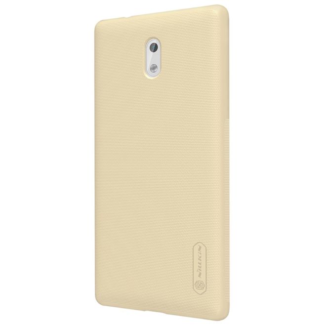 Nillkin - Nokia 3 Hülle - Plastik Case - Super Frosted Shield Series - gold