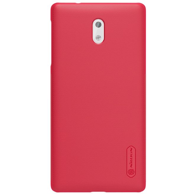Nillkin - Nokia 3 Hülle - Plastik Case - Super Frosted Shield Series - rot