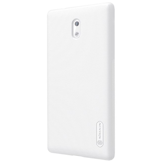 Nillkin - Nokia 3 Hülle - Plastik Case - Super Frosted Shield Series - weiss