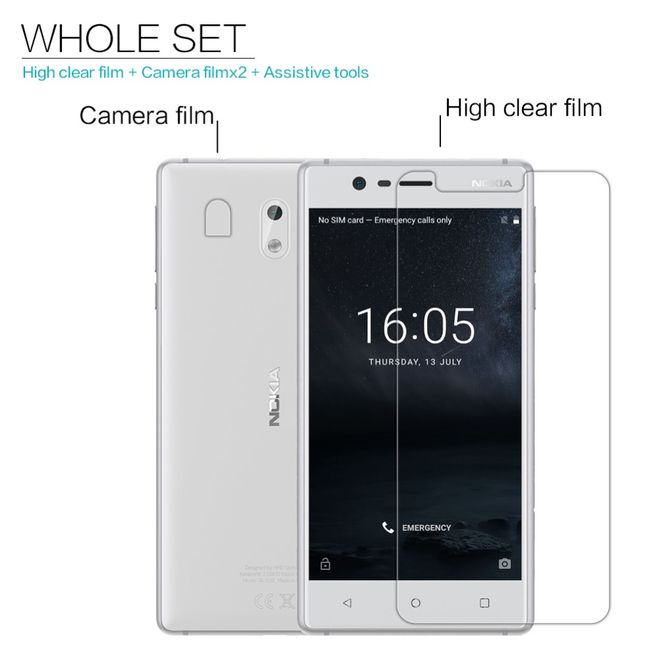 Nillkin - Nokia 3 Schutzfolie - Super Clear Series