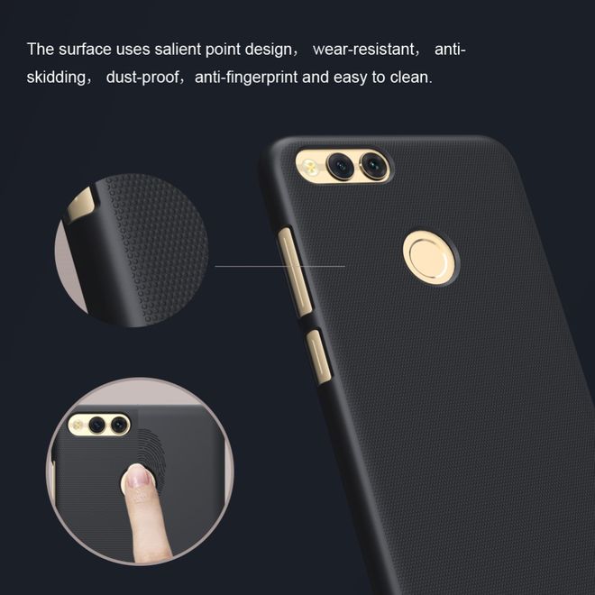 Nillkin - Huawei Honor 7X Hülle - Plastik Case - Super Frosted Shield Series - gold
