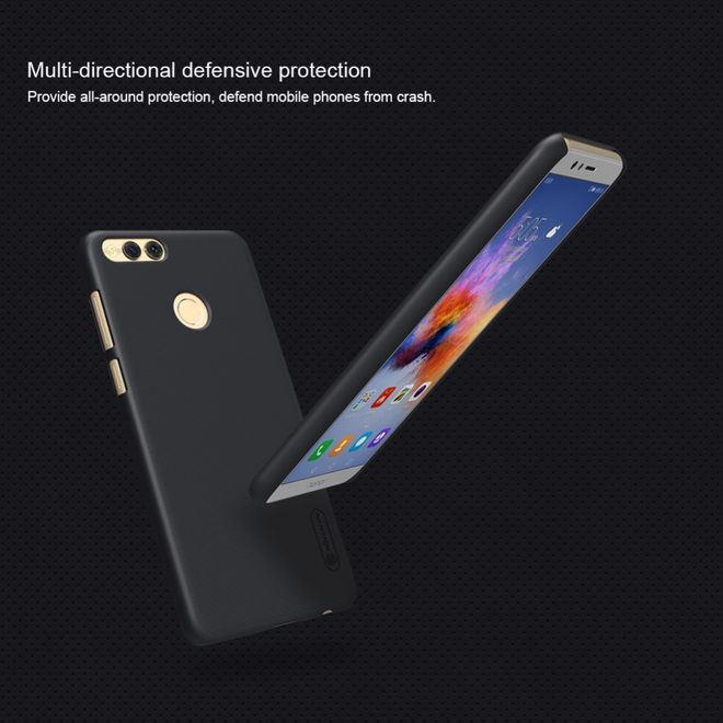 Nillkin - Huawei Honor 7X Hülle - Plastik Case - Super Frosted Shield Series - gold