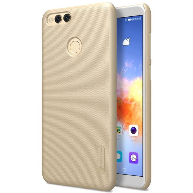 Nillkin - Huawei Honor 7X Hülle - Plastik Case - Super Frosted Shield Series - gold