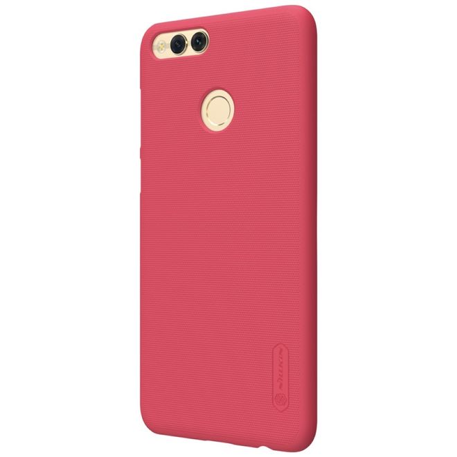 Nillkin - Huawei Honor 7X Hülle - Plastik Case - Super Frosted Shield Series - rot