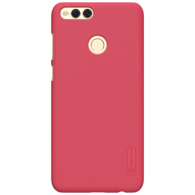 Nillkin - Huawei Honor 7X Hülle - Plastik Case - Super Frosted Shield Series - rot