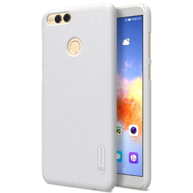 Nillkin - Huawei Honor 7X Hülle - Plastik Case - Super Frosted Shield Series - weiss