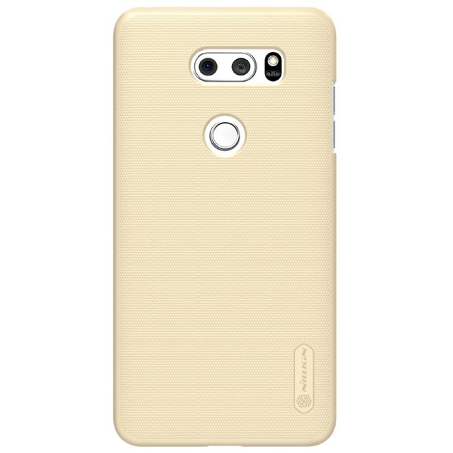 Nillkin - LG V30 Hülle - Plastik Case - Super Frosted Shield Series - gold