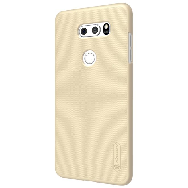 Nillkin - LG V30 Hülle - Plastik Case - Super Frosted Shield Series - gold