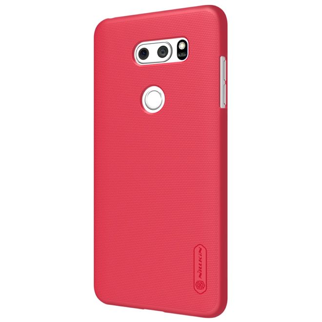 Nillkin - LG V30 Hülle - Plastik Case - Super Frosted Shield Series - rot