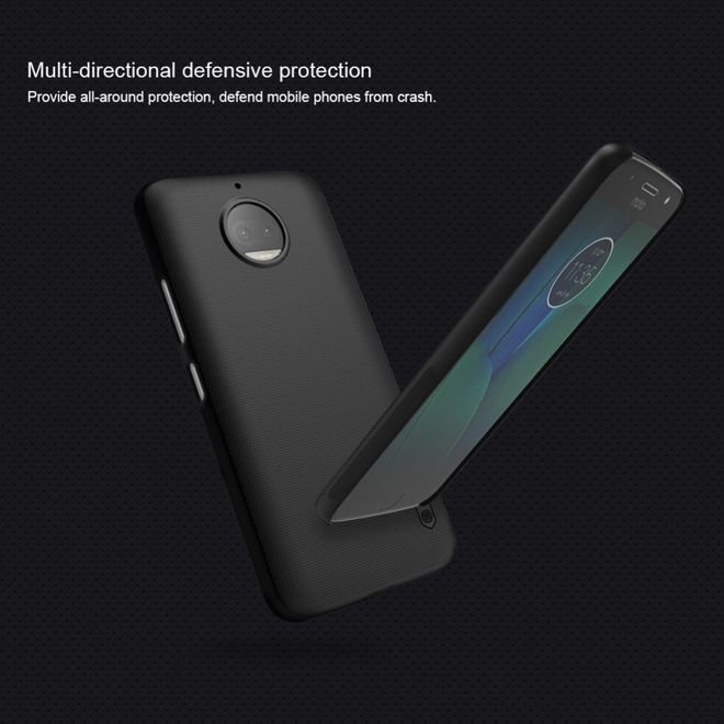 Nillkin - Motorola Moto G5S Hülle - Plastik Case - Super Frosted Shield Series - rot