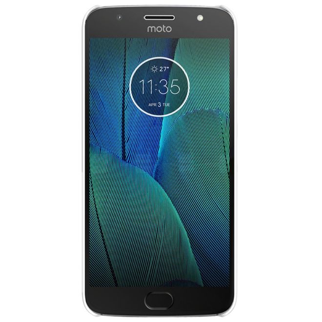 Nillkin - Motorola Moto G5S Hülle - Plastik Case - Super Frosted Shield Series - weiss