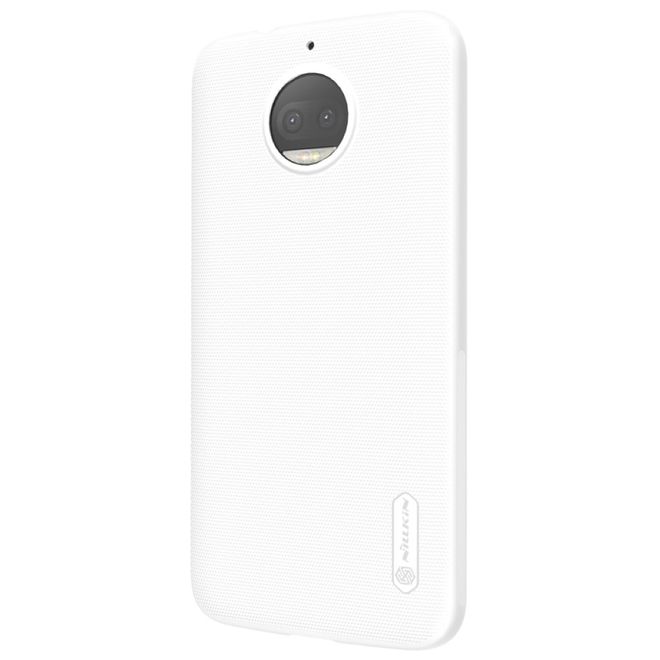 Nillkin - Motorola Moto G5S Hülle - Plastik Case - Super Frosted Shield Series - weiss