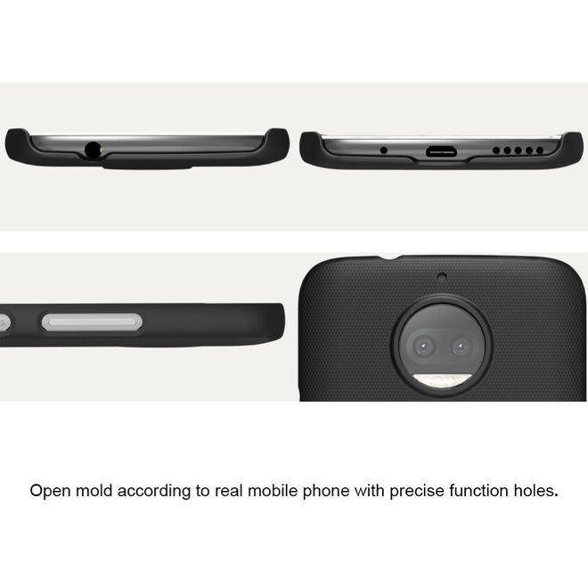 Nillkin - Motorola Moto G5S Hülle - Plastik Case - Super Frosted Shield Series - weiss