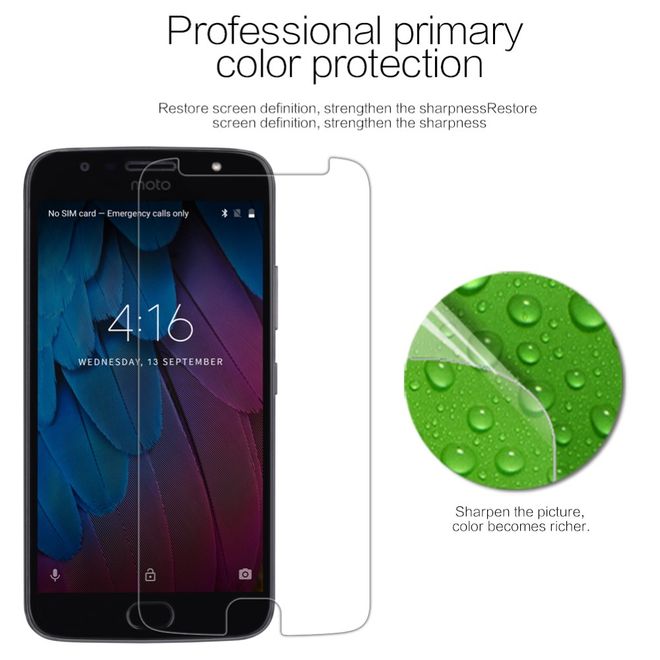 Nillkin - Motorola Moto G5S Schutzfolie - Super Clear Series