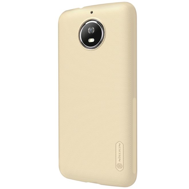 Nillkin - Motorola Moto G5S Plus Hülle - Plastik Case - Super Frosted Shield Series - gold