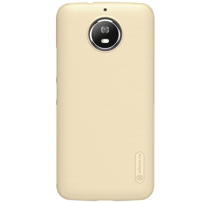 Nillkin - Motorola Moto G5S Plus Hülle - Plastik Case - Super Frosted Shield Series - gold