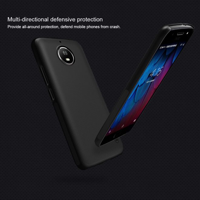 Nillkin - Motorola Moto G5S Plus Hülle - Plastik Case - Super Frosted Shield Series - weiss